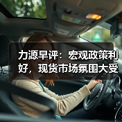 力源早评：宏观政策利好，现货市场氛围大受提振（图2）