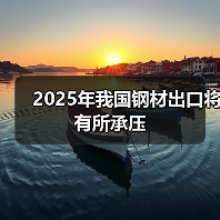 2025年我国钢材出口将有所承压（图2）