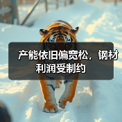 产能依旧偏宽松，钢材利润受制约（图4）