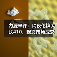 力源早评：隔夜伦镍大跌410，现货市场成交低迷（图3）