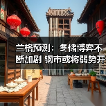 兰格预测：冬储博弈不断加剧 钢市或将弱势开年（图3）