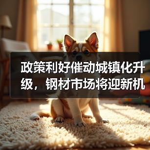 政策利好催动城镇化升级，钢材市场将迎新机遇