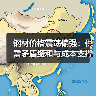 钢材价格震荡偏强：供需矛盾缓和与成本支撑双重驱动