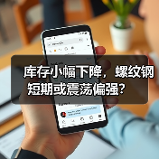 库存小幅下降，螺纹钢短期或震荡偏强？（图4）
