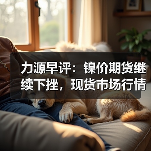 力源早评：镍价期货继续下挫，现货市场行情未见逆转（图2）