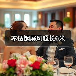 不锈钢屏风超长6米（图3）