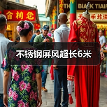 不锈钢屏风超长6米（图4）