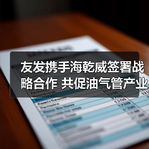 友发携手海乾威签署战略合作 共促油气管产业升级（图2）