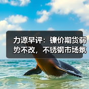力源早评：镍价期货弱势不改，不锈钢市场氛围如天气般阴沉