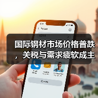 国际钢材市场价格普跌，关税与需求疲软成主因？