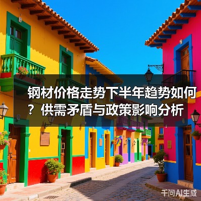 钢材价格走势下半年趋势如何？供需矛盾与政策影响分析（图4）