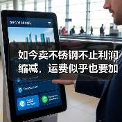 如今卖不锈钢不止利润缩减，运费似乎也要加一加.....（图4）