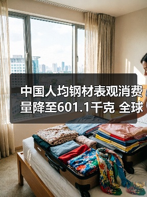 中国人均钢材表观消费量降至601.1千克 全球第三（图3）