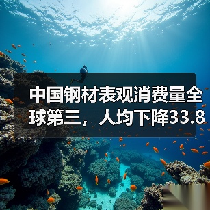 中国钢材表观消费量全球第三，人均下降33.8千克背后的产业变革（图2）