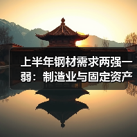 上半年钢材需求两强一弱：制造业与固定资产投资强势，出口如何？（图2）