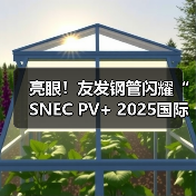 亮眼！友发钢管闪耀“SNEC PV+ 2025国际光伏储能两会”（图4）