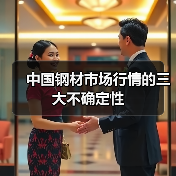 中国钢材市场行情的三大不确定性