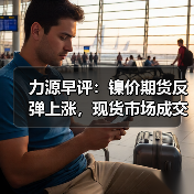 力源早评:镍价期货反弹上涨,现货市场成交异常火爆!(图2) 力源早评:镍价期货反弹上涨,现货市场成交异常火爆!(图2)