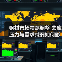 钢材市场震荡调整 去库压力与需求减弱如何影响行情?(图1) 钢材市场震荡调整 去库压力与需求减弱如何影响行情?(图1)