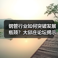 钢管行业如何突破发展瓶颈?大邱庄论坛揭示新路径(图3) 钢管行业如何突破发展瓶颈?大邱庄论坛揭示新路径(图3)