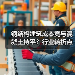 钢结构建筑成本竟与混凝土持平？行业转折点来了！