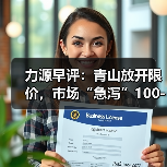 力源早评:青山放开限价,市场“急泻”100-200(图4) 力源早评:青山放开限价,市场“急泻”100-200(图4)