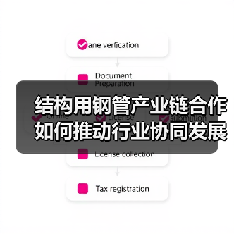 结构用钢管产业链合作如何推动行业协同发展?(图1) 结构用钢管产业链合作如何推动行业协同发展?(图1)