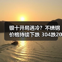 银十开局遇冷?不锈钢价格持续下跌 304跌200 201跌50(图1) 银十开局遇冷?不锈钢价格持续下跌 304跌200 201跌50(图1)
