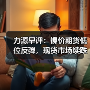 力源早评:镍价期货低位反弹,现货市场续跌50-100(图4) 力源早评:镍价期货低位反弹,现货市场续跌50-100(图4)