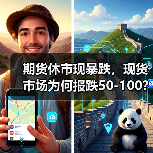 期货休市现暴跌,现货市场为何报跌50-100?(图3) 期货休市现暴跌,现货市场为何报跌50-100?(图3)