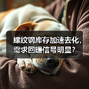 螺纹钢库存加速去化,需求回暖信号明显?(图2) 螺纹钢库存加速去化,需求回暖信号明显?(图2)