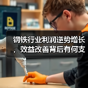 钢铁行业利润逆势增长,效益改善背后有何支撑?(图2) 钢铁行业利润逆势增长,效益改善背后有何支撑?(图2)