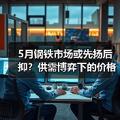 5月钢铁市场或先扬后抑?供需博弈下的价格走势预测(图2) 5月钢铁市场或先扬后抑?供需博弈下的价格走势预测(图2)