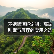 不锈钢酒柜定制:高端别墅与展厅的实用之选(图4) 不锈钢酒柜定制:高端别墅与展厅的实用之选(图4)