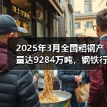 2025年3月全国粗钢产量达9284万吨,钢铁行业如何应对?(图2) 2025年3月全国粗钢产量达9284万吨,钢铁行业如何应对?(图2)