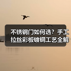 不锈钢门如何选?手工拉丝彩板镀铜工艺全解析(图3) 不锈钢门如何选?手工拉丝彩板镀铜工艺全解析(图3)