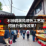 不锈钢屏风镀色工艺如何提升装饰效果？
