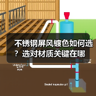 不锈钢屏风镀色如何选？选对材质关键在哪（图2）
