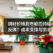 钢材价格后市能否持续反弹？成本支撑与需求变化如何推动？（图2）
