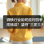 钢铁行业如何应对四季度挑战？坚持