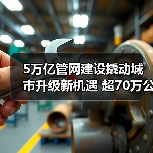 5万亿管网建设撬动城市升级新机遇 超70万公里投资如何推动发展？（图2）
