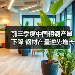 前三季度中国粗钢产量下降 钢材产量逆势增长5.4%（图4）