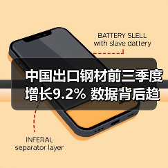 中国出口钢材前三季度增长9.2% 数据背后趋势解析(图4) 中国出口钢材前三季度增长9.2% 数据背后趋势解析(图4)
