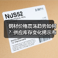 钢材价格震荡趋势如何?供应库存变化揭示市场走向(图1) 钢材价格震荡趋势如何?供应库存变化揭示市场走向(图1)