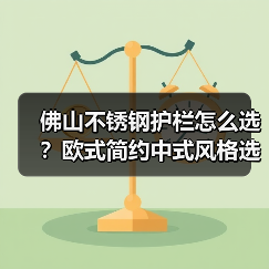 佛山不锈钢护栏怎么选?欧式简约中式风格选购指南(图3) 佛山不锈钢护栏怎么选?欧式简约中式风格选购指南(图3)