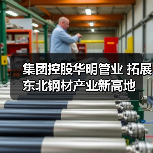 集团控股华明管业 拓展东北钢材产业新高地(图2) 集团控股华明管业 拓展东北钢材产业新高地(图2)