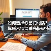 如何选择铁艺门材质？优质不锈钢珠光板现货供应