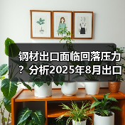 钢材出口面临回落压力?分析2025年8月出口形势(图3) 钢材出口面临回落压力?分析2025年8月出口形势(图3)