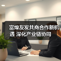 富煌友发共商合作新机遇 深化产业链协同(图1) 富煌友发共商合作新机遇 深化产业链协同(图1)