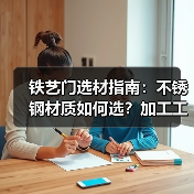 铁艺门选材指南:不锈钢材质如何选?加工工艺大揭秘(图3) 铁艺门选材指南:不锈钢材质如何选?加工工艺大揭秘(图3)